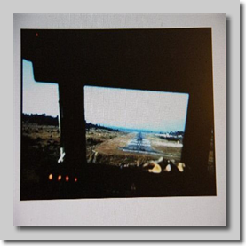 View from Viscount landing at Entebbe, Uganda